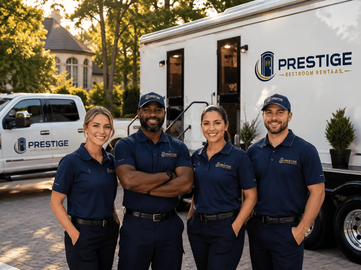 Trusted Luxury Portable Restrooms company in Amberg, WI